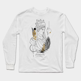 Demeter Goddess of the harvest, agriculture, fertility and sacred law Long Sleeve T-Shirt